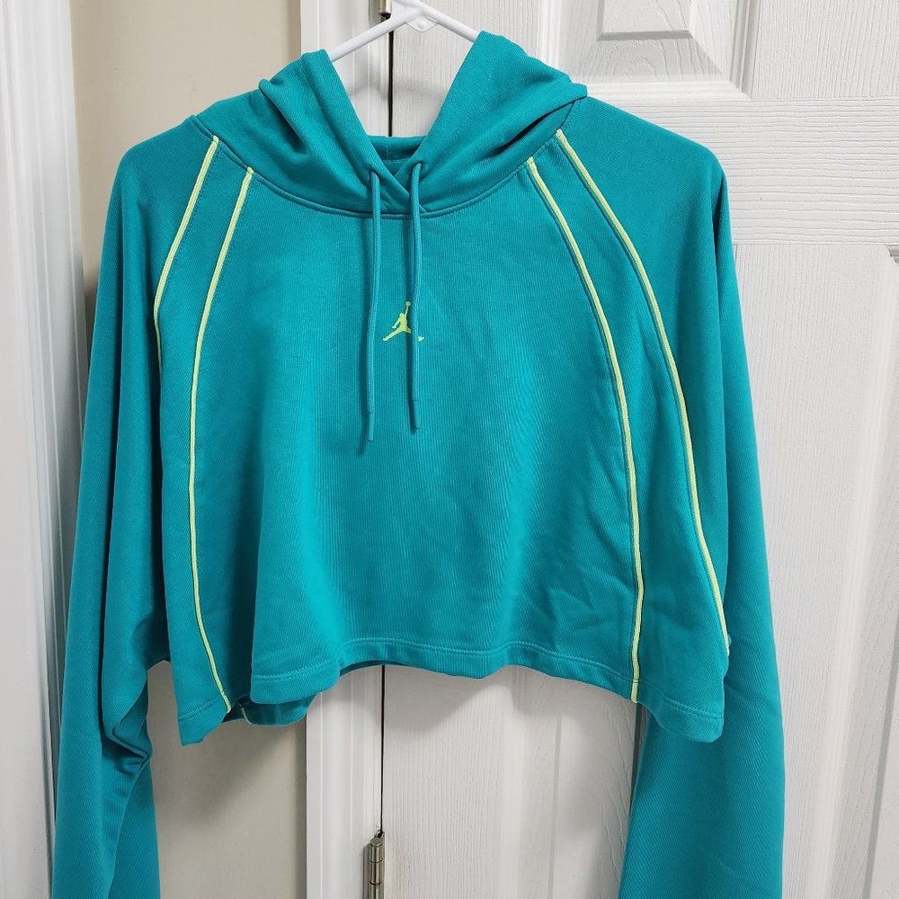 Jordan Women's Sport Jacket/Cropped Jordan Windbreaker/Size Large